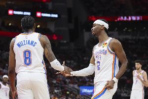 近3赛季雷霆阵容投入总计5.072亿美元排联盟倒数第12 胜场却排第1